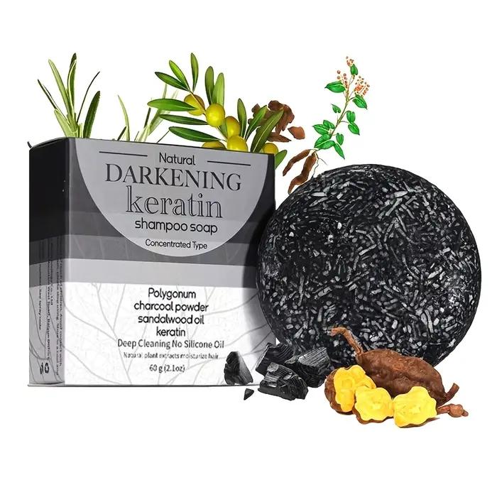 XF 60g Savon noir Shampooing solide