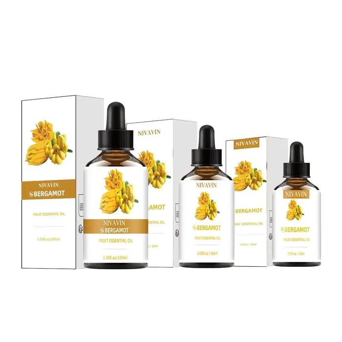 NIVAVIN Huile Essentielle de Bergamote 30ml/60ml/100ml