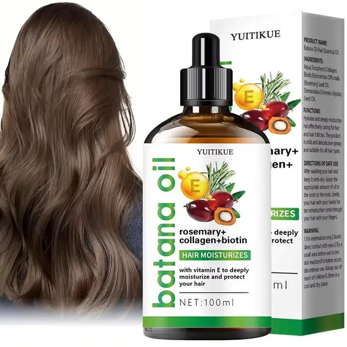 Huile essentielle pour cheveux YUITIKUE Batana | Avec romarin