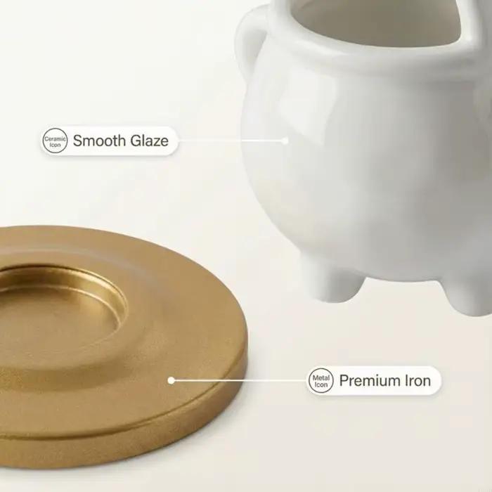 Brûleurs cire fondue, brûleurs d'huiles essentielles