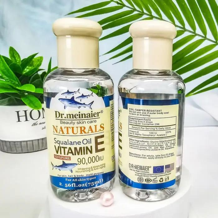 Huile essentielle pour le visage à la vitamine E