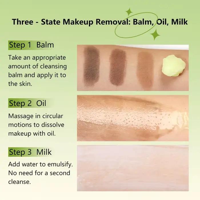 Crème démaquillante qui nettoie en profondeur le visage