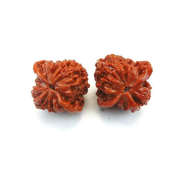 Paire d'ornements de noix naturelles Wenwan, soins de santé, jeu à long terme, surface lisse, épaissir le surpoids du sang