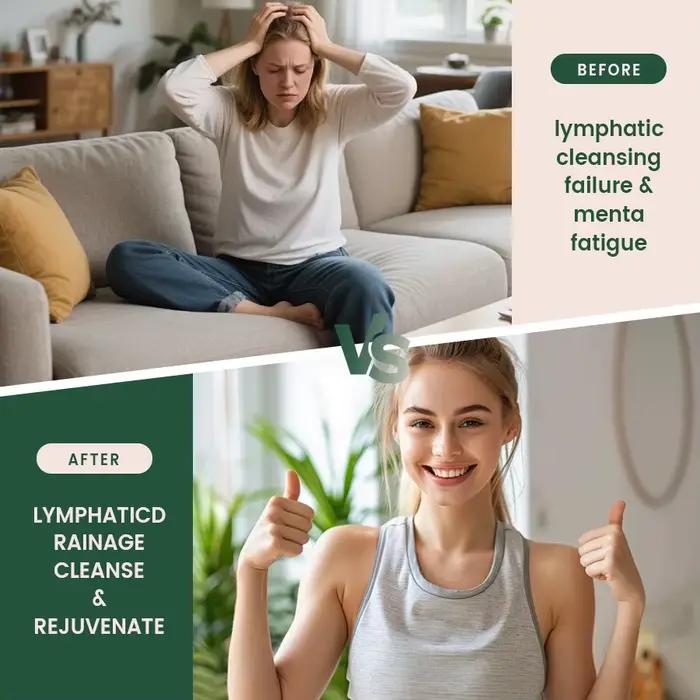 Gouttes de drainage lymphatique 59 ml – Formule naturelle à base de plantes pour l'élimination des toxines, le soulagement des gonflements et le soutien lymphatique – Soin liquide doux