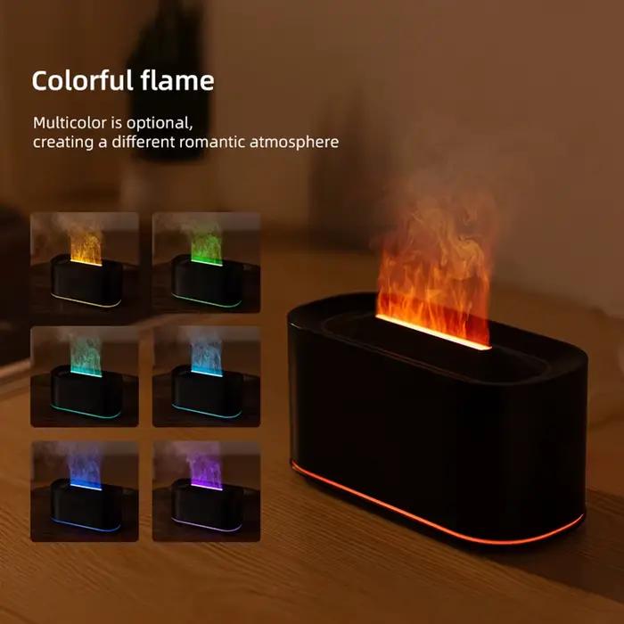 Diffuseur d'aromathérapie avec effet de flamme