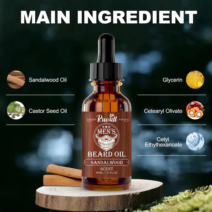 Huile de ricin pour barbe