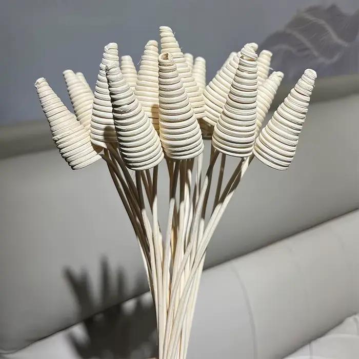 Bâtons d'aromathérapie en rotin bouclé