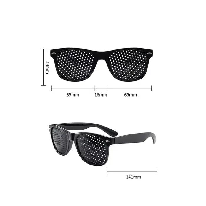 Lunettes Anti-myopie et astigmatisme pour hommes et femmes, améliorant la Vision, avec trous pour corriger la Fatigue, sténopé