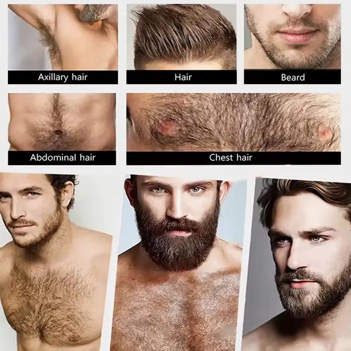 Huile de soin pour la barbe