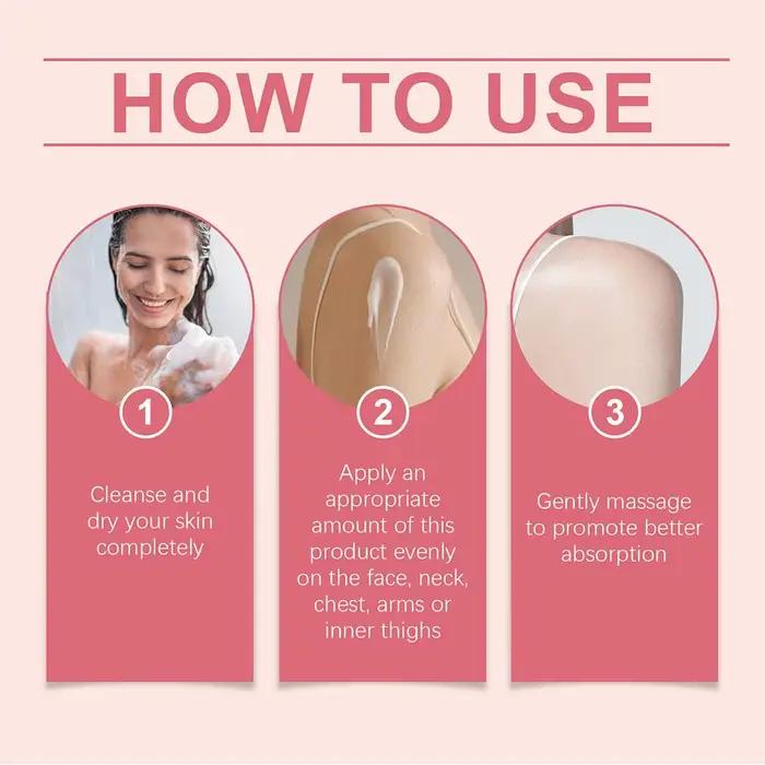 Crème de Yam sauvage pour l'équilibre hormonal