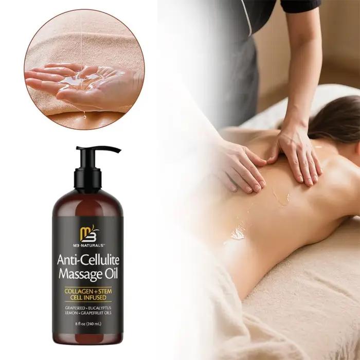 Huile de Massage corporel Anti-Cellulite raffermissante