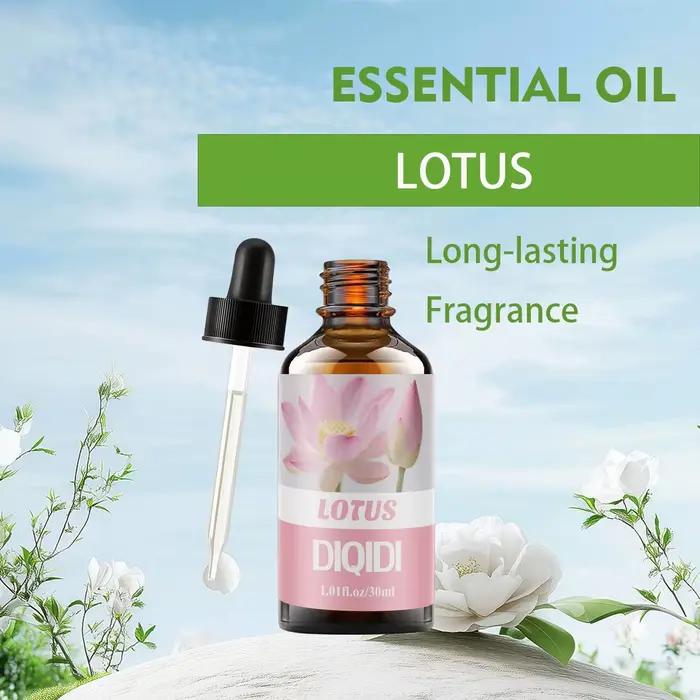 Huile essentielle de lotus 2 pièces