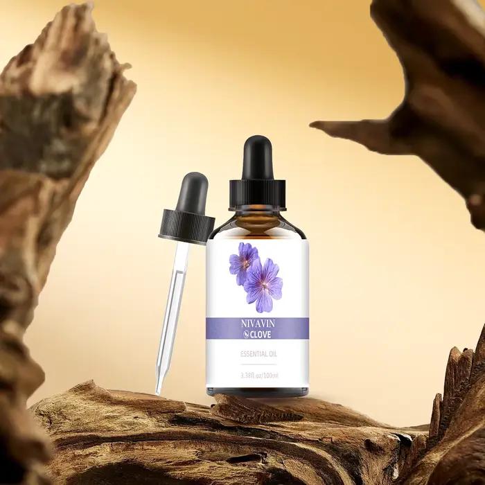 NIVAVIN 30ml/60ml/00ml Huile essentielle de clou de girofle