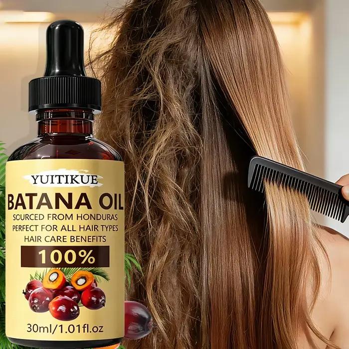 Huile capillaire YUITIKUE 100% pure d'huile de Batana du Honduras