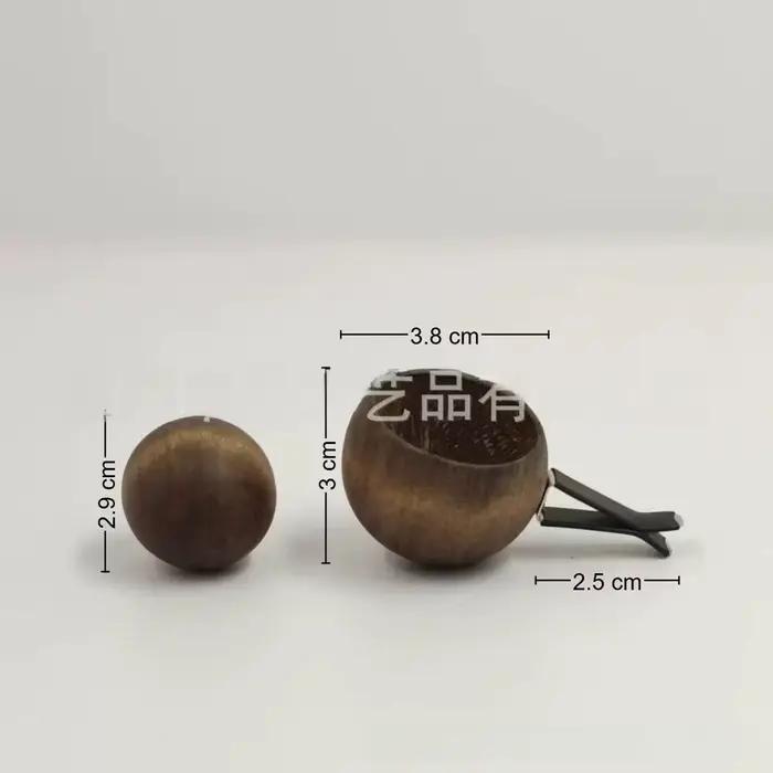 Diffuseur d'huiles essentielles pour voiture et maison - Fabriqué en bois