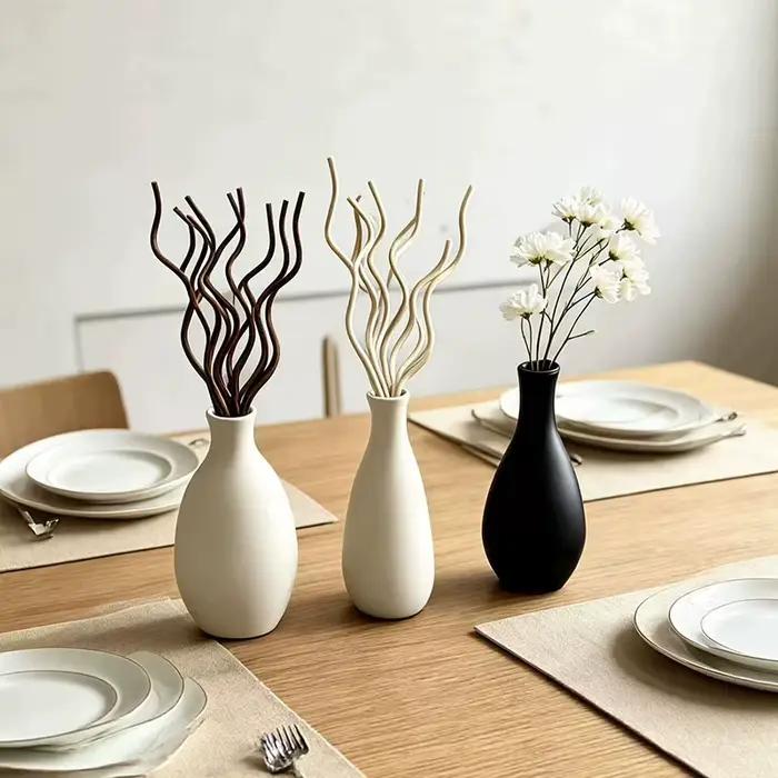 20 bâtonnets diffuseurs en rotin longs et ondulés pour huiles essentielles