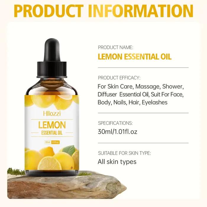 Huile essentielle de citron 100ml/60ml/30ml