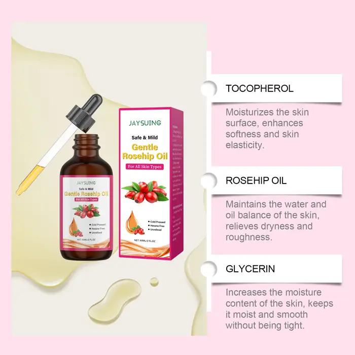 Huile de rose musquée pour le visage