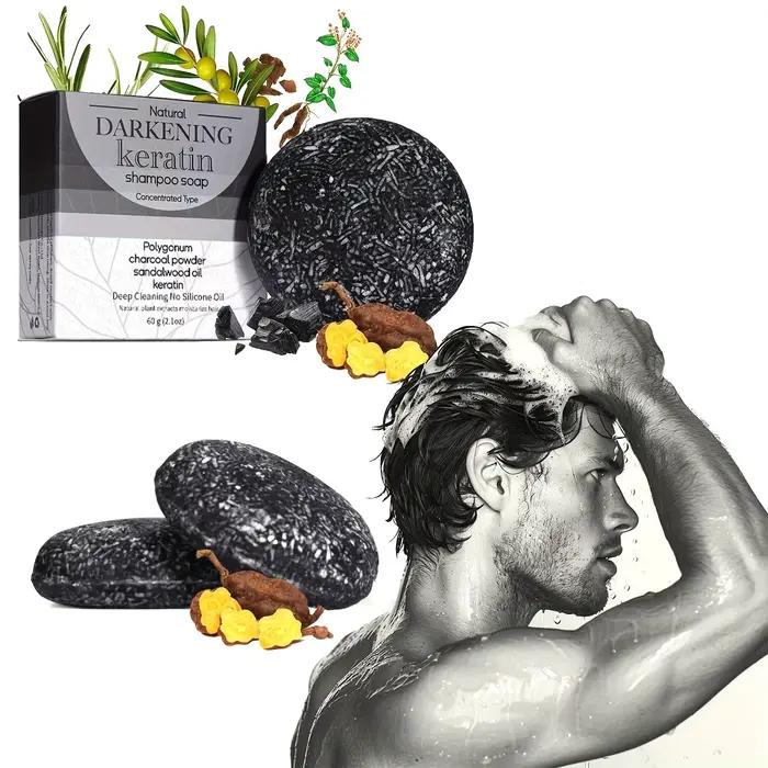 XF 60g Savon noir Shampooing solide