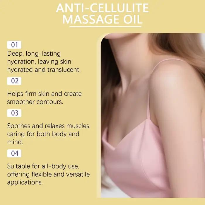 Huile de Massage corporel Anti-Cellulite resserrer l'élasticité de la peau amélioration