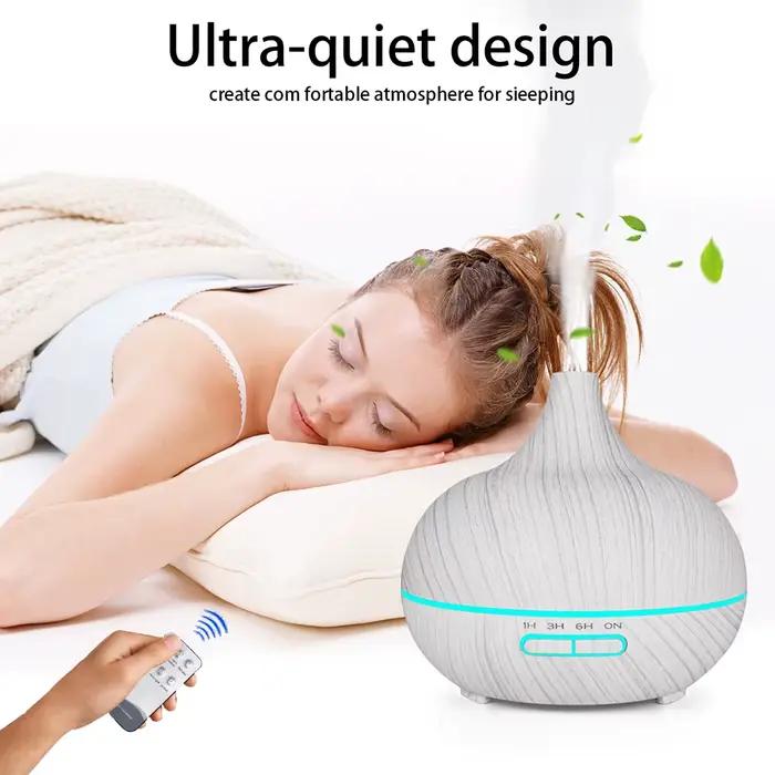 Diffuseur d'huiles essentielles avec télécommande