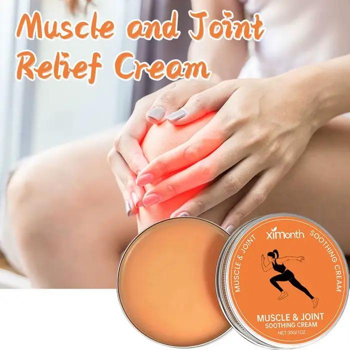 Crème apaisante pour les articulations musculaires