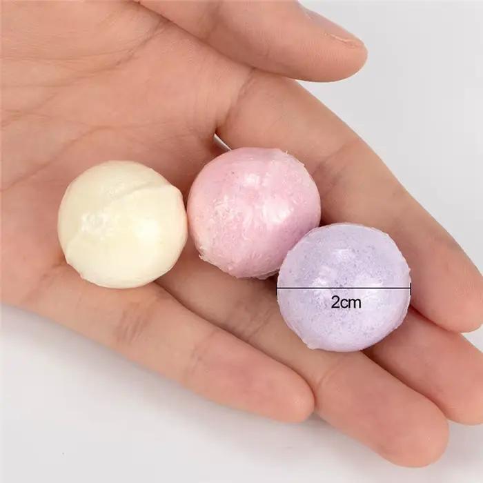 Bombes de bain biologiques naturelles