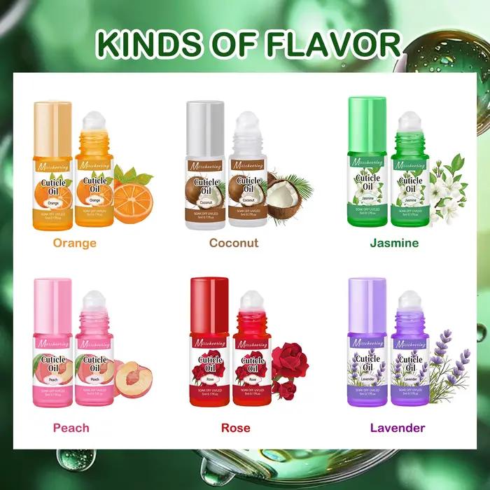 Huile nutritionnelle pour soins des ongles