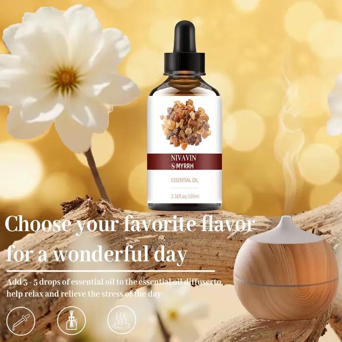 NIVAVIN 30ml/60ml/100ml Huile essentielle de myrrhe