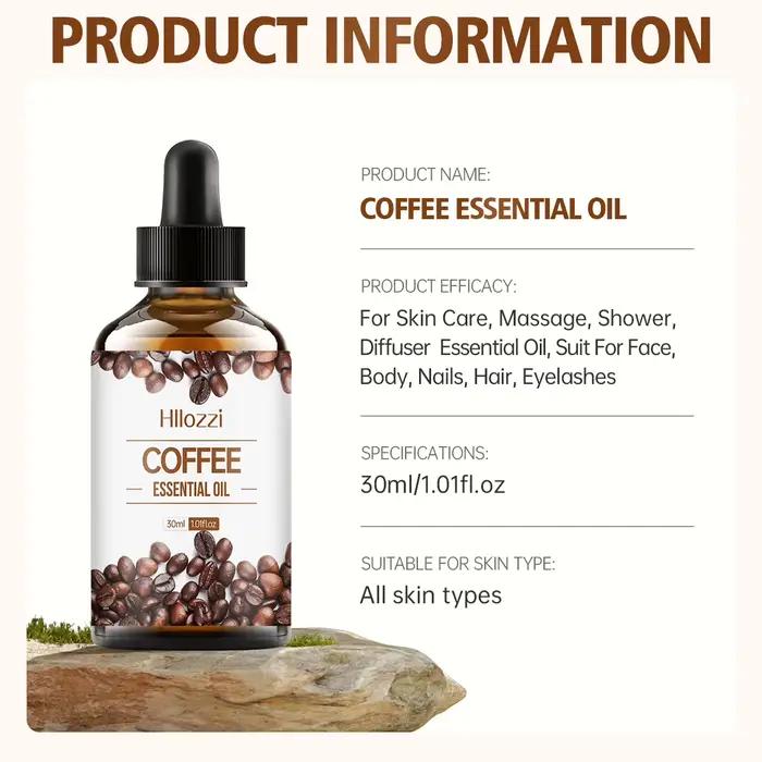 Huile essentielle de café 30ml/1.01fl.oz pour la peau