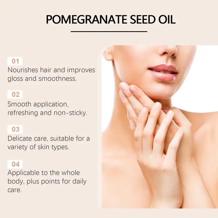 Huile essentielle de graines de grenade Wiyun : pour une hydratation en profondeur des cheveux et de la peau