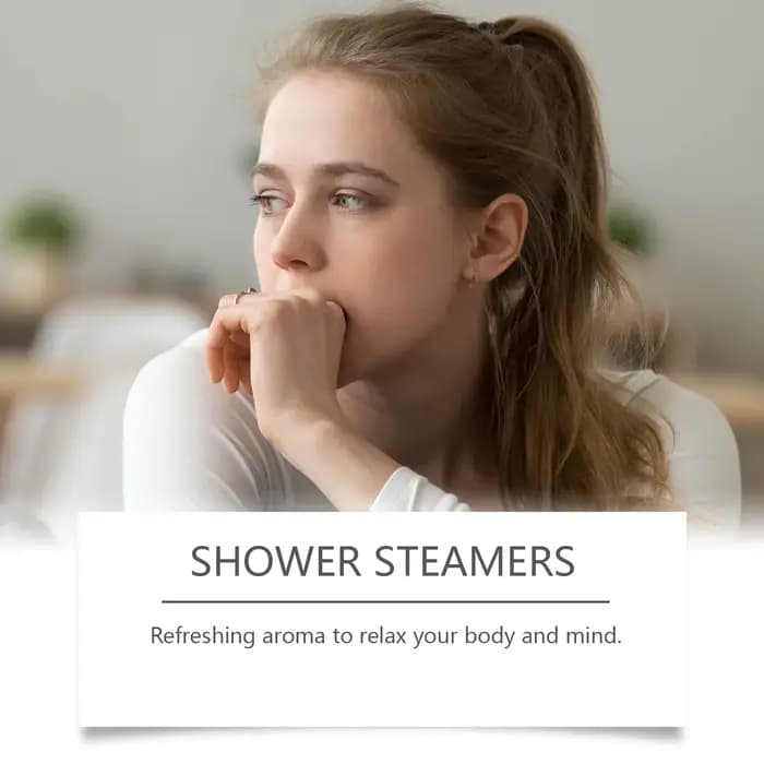 OceAura – comprimés de douche d'aromathérapie, produits relaxants pour soulager le Stress, lavande, Orange, vapeur de douche, cadeaux de noël, 6 pièces