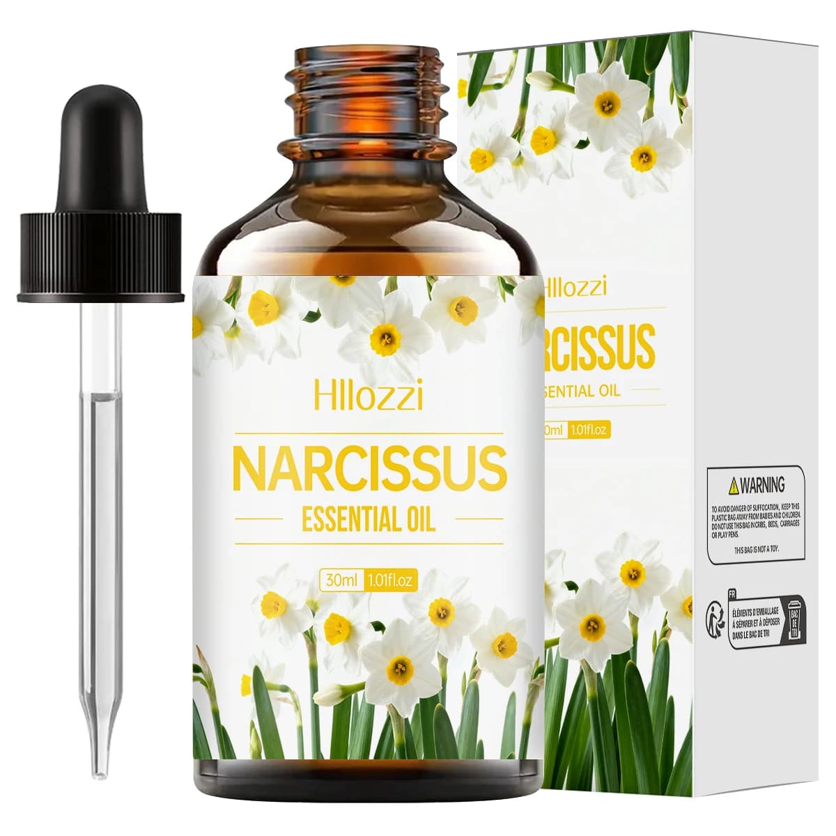 L'huile essentielle de narcisse convient à l'utilisation dans les diffuseurs et humidificateurs et p