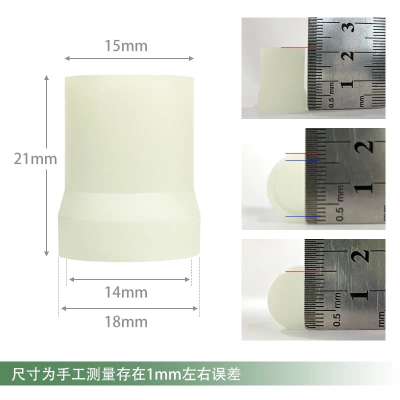 Lumintop Diffuseur de lampe de poche pour taille 18 mm et 14 mm et 28 mm 35 mm 41 mm 46 mm Diffuseur