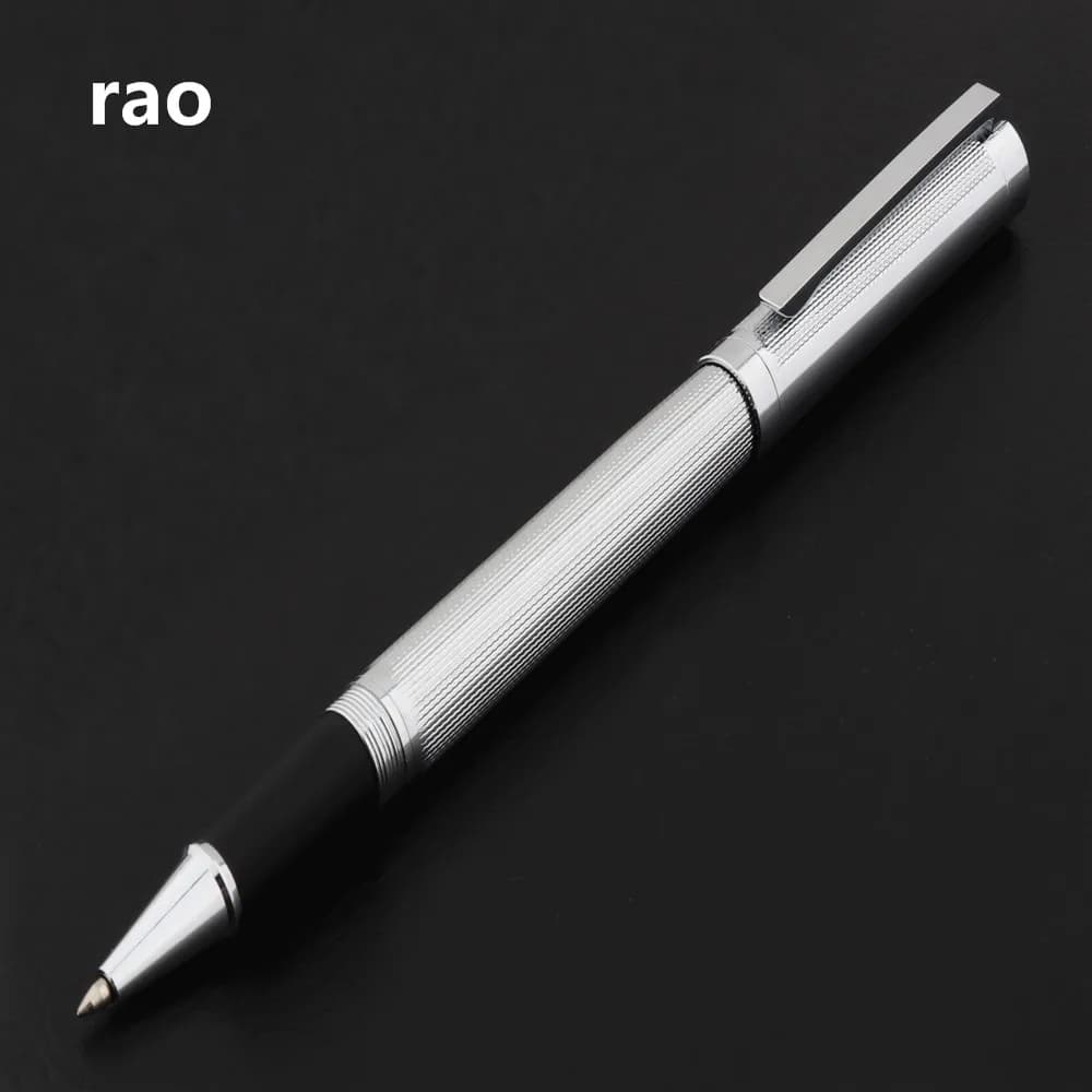 Stylo roller ball en métal de haute qualité 717, fournitures de papeterie scolaires pour étudiants