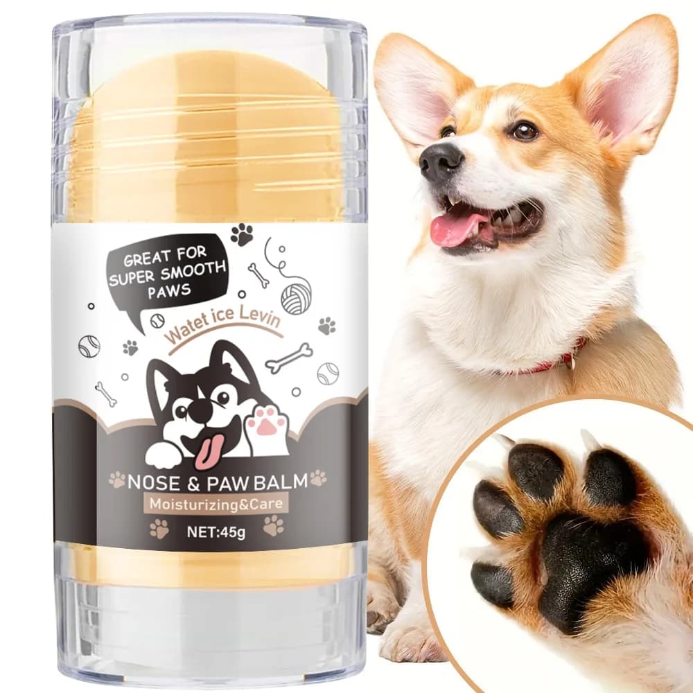 Baume pour pattes de chien - Sucette à museau Lick Safe - Stimulation hydratante, apaisante et nourr