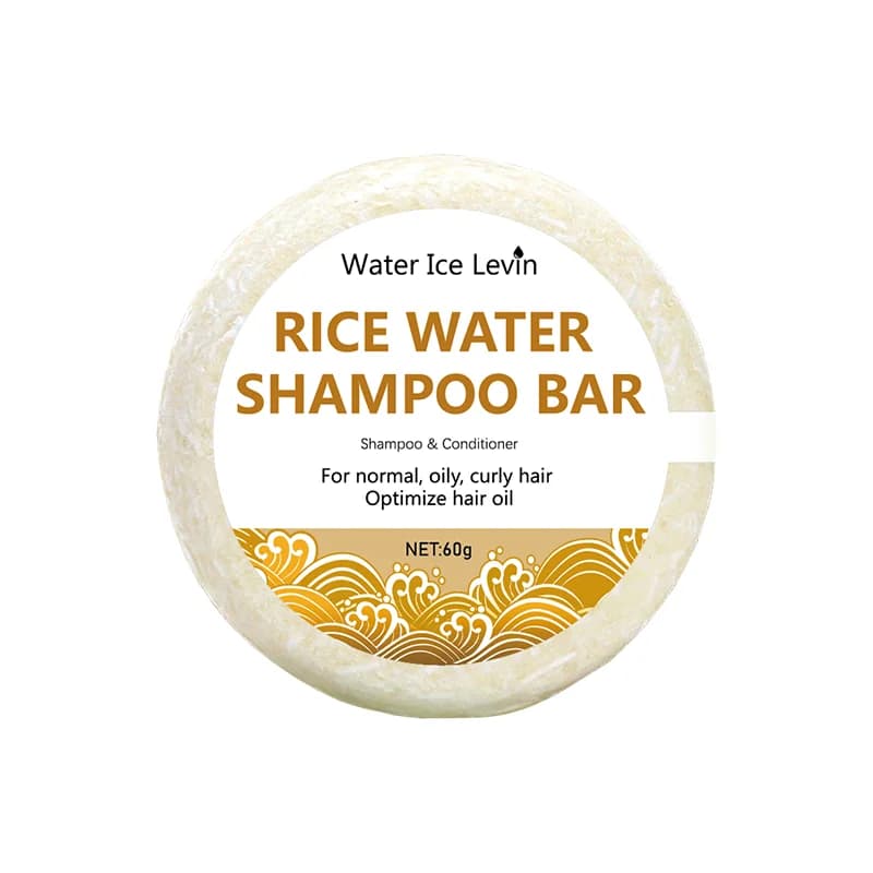 Shampoing au Riz Biologique de Regina, Barre de 60g, Sans Huile, Conditionnement, Eau, Nourrissant,