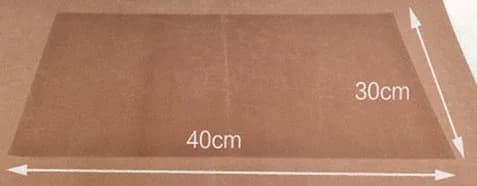Tapis de cuisson antiadhésif en Téflon résistant aux hautes températures pour pizza, gâteaux et four