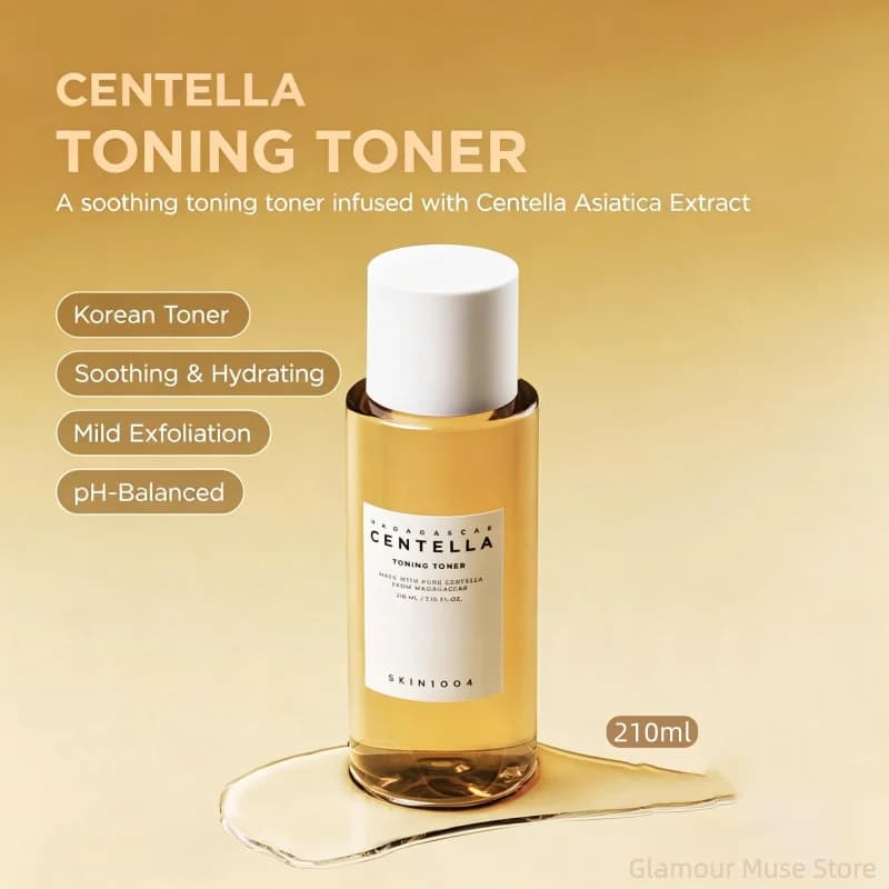 Tonique coréen pour le soin de la peau à la Centella, exfoliation quotidienne PHA, tonique éclaircis
