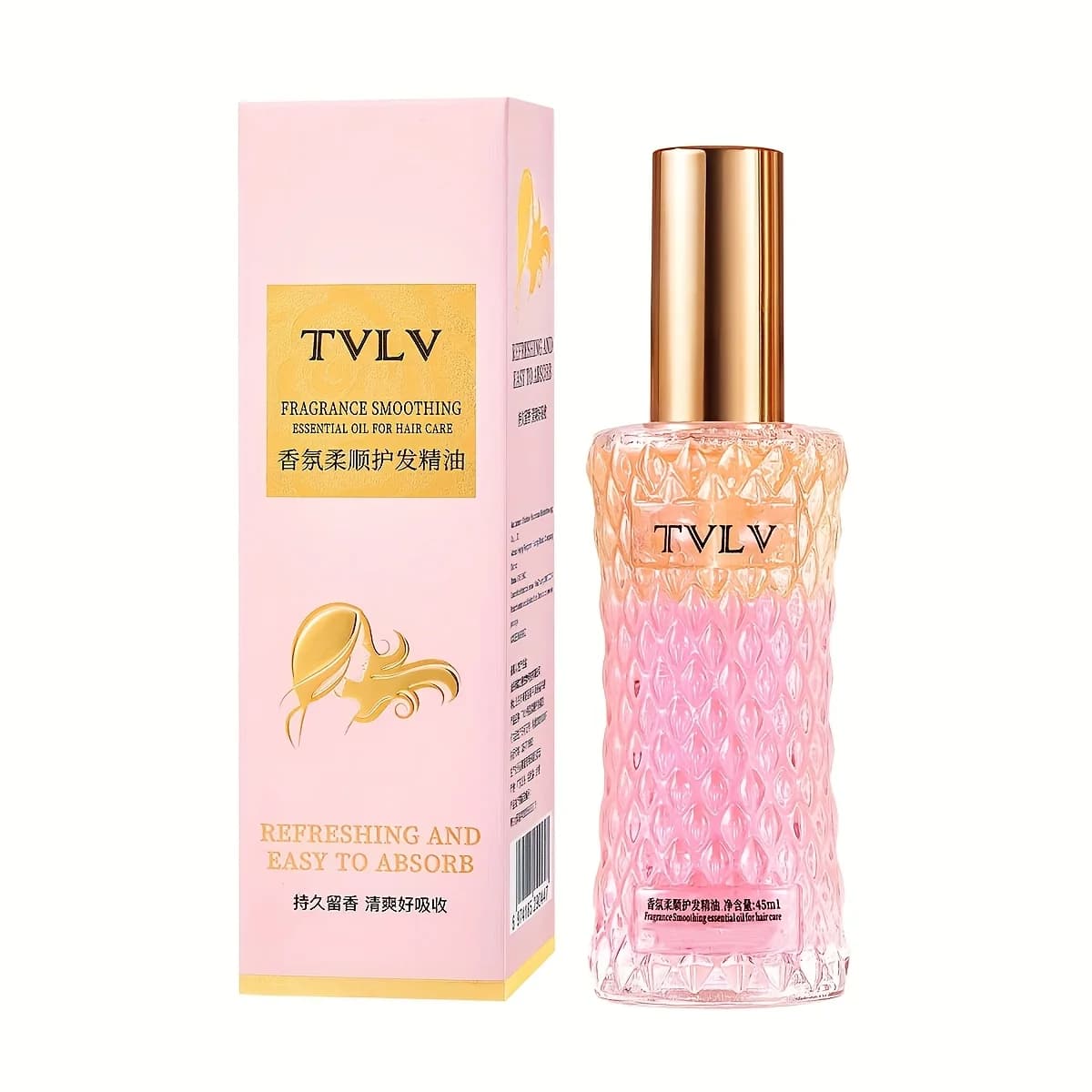Spray d'huile essentielle parfumée pour cheveux, soin capillaire romantique, après-shampoing parfumé