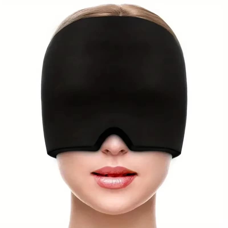 Bandeau de compression réutilisable chaud/froid pour soulager les maux de tête, la migraine, les sin