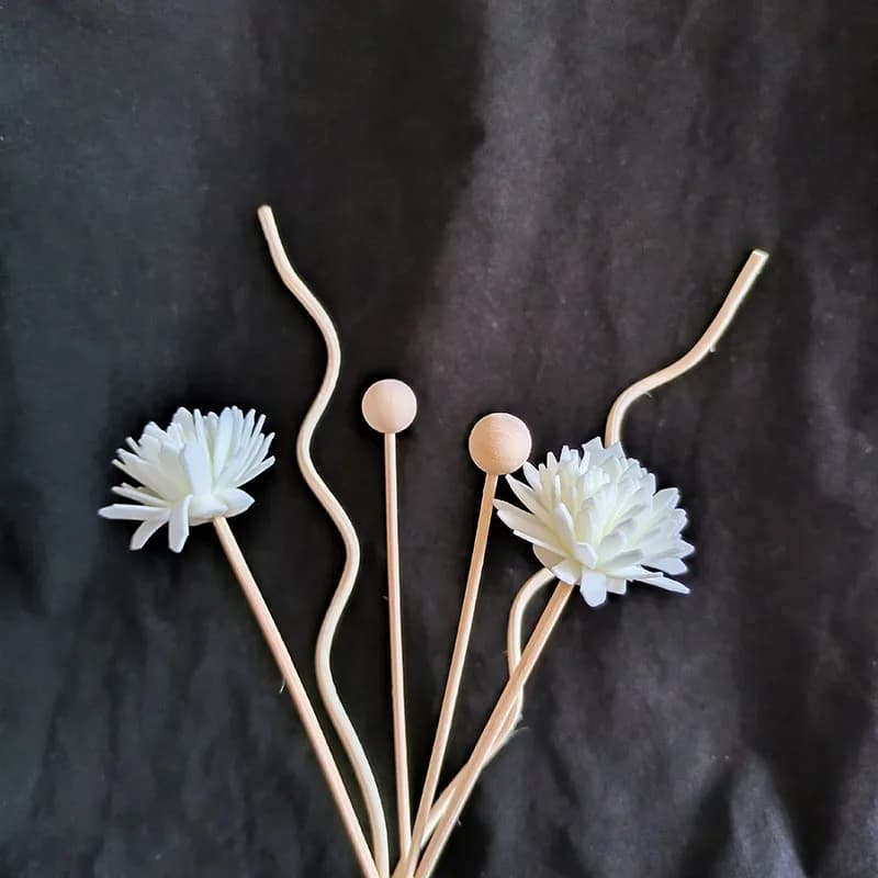 Bâtonnets de recharge DIY en rotin pour diffuseur de parfum, 6/8/9 pièces, pour huiles essentielles,