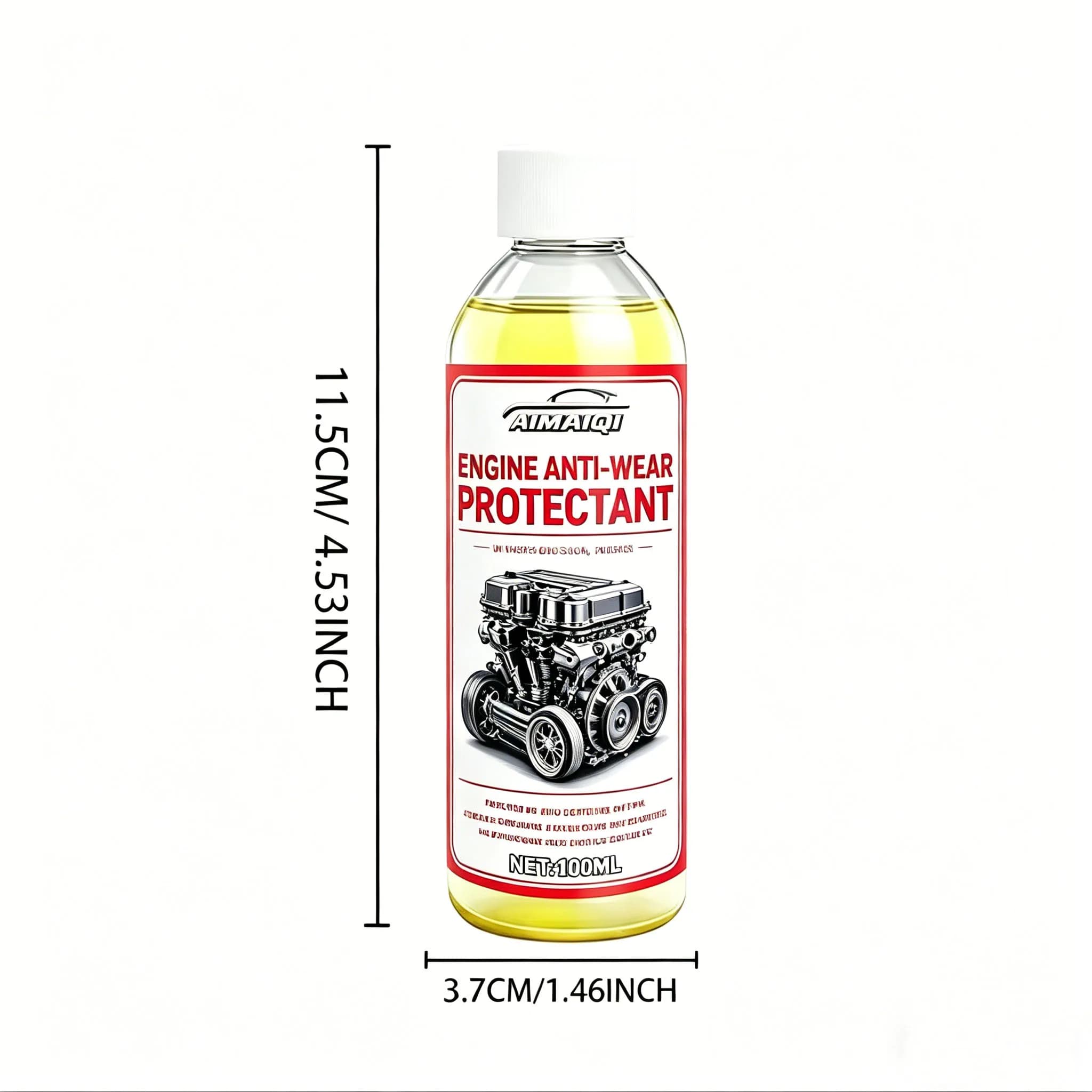 Huile de protection anti-usure pour moteur, réduit le bruit et l'usure du moteur, agent de protectio