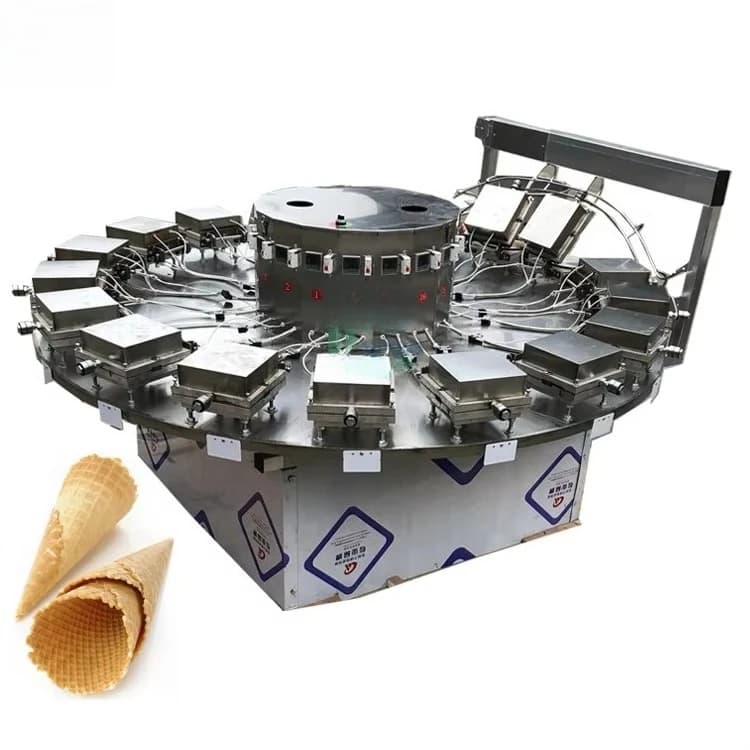Machine automatique personnalisée de fabrication de biscuits en rouleau de forme de cigare d'oeuf li