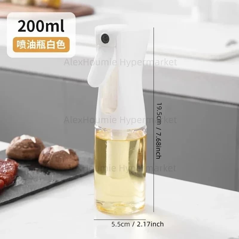 Pulvérisateur d'huile de cuisine pour la cuisson de barbecue, bouteille de pulvérisation d'huile d'o