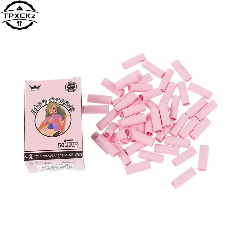 Papier à rouler filtre Laguna non raffiné, embouts pré-roulés naturels, accessoires pour fumeurs, he