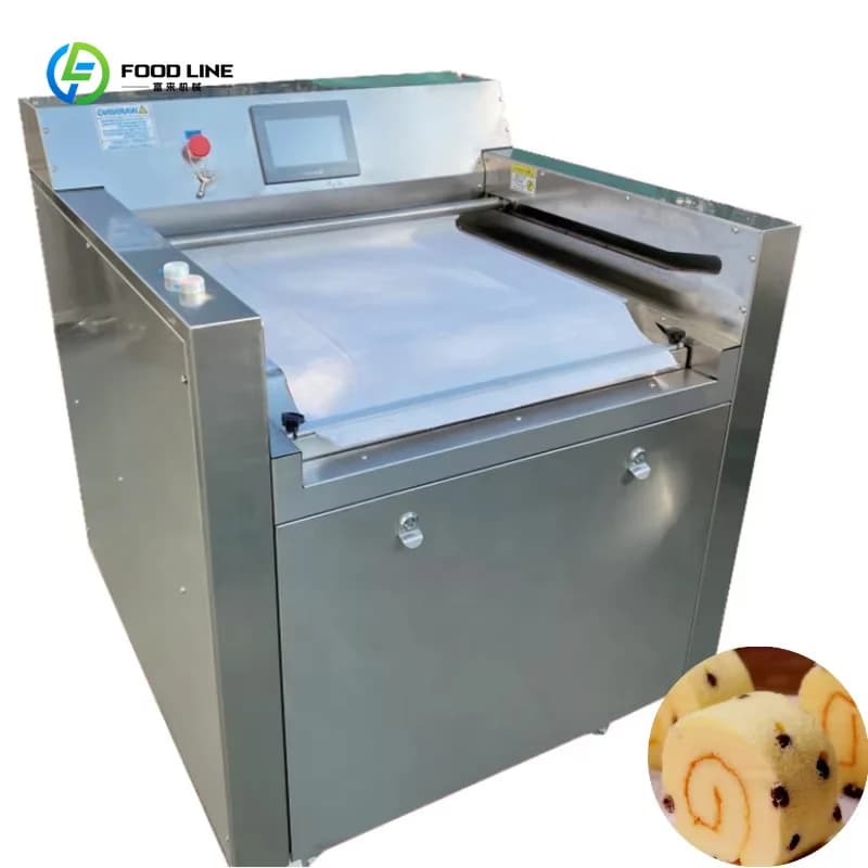 Machine à rouler les gâteaux entièrement automatique, multifonctionnelle et à haute productivité, po