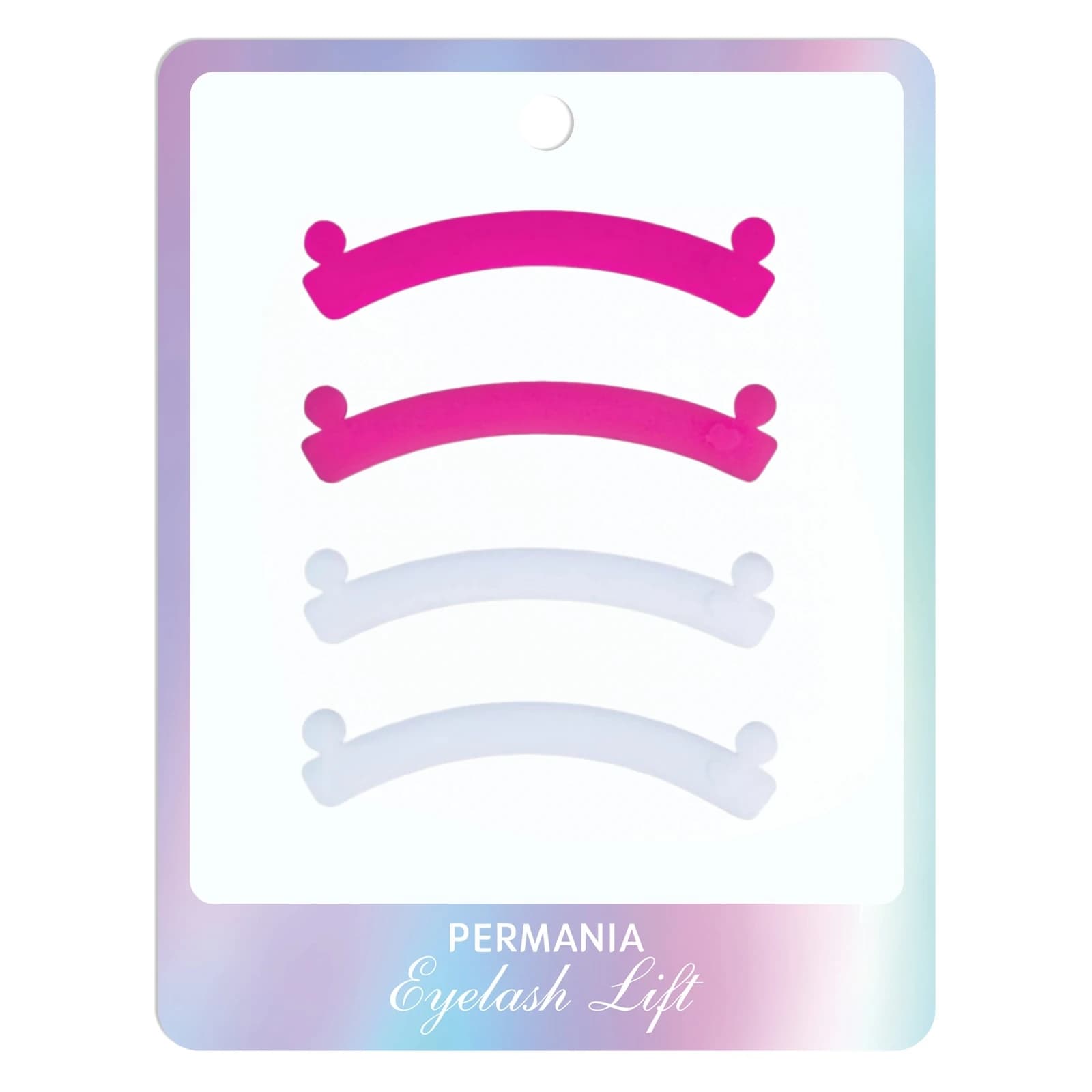 PERMANIA – ruban de levage de cils en Silicone, 4 pièces, tiges de cils, ruban doux et coloré, outil