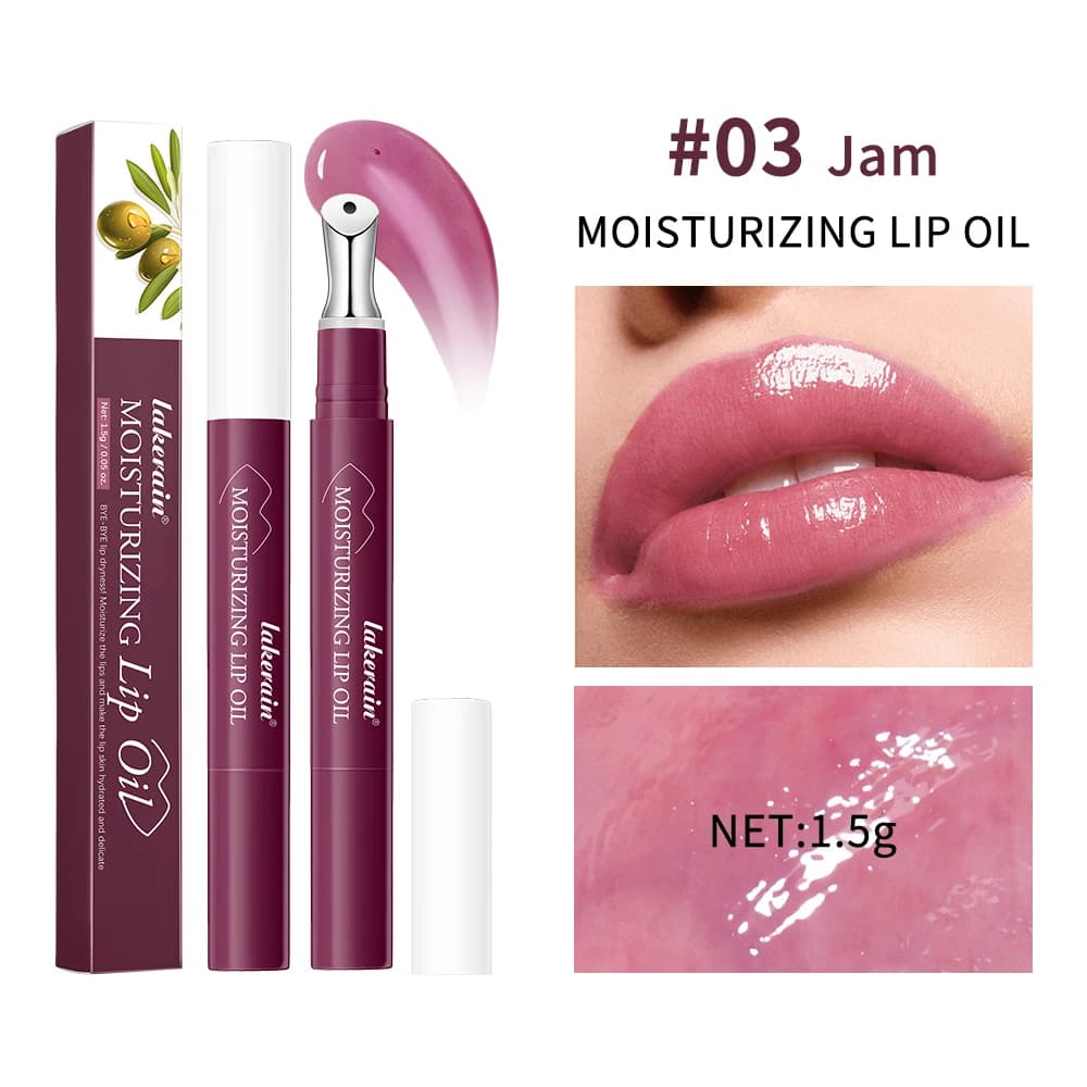 Lakerain huile pour les lèvres hydratante exfoliante estompe les lignes des lèvres apprêt pour les l