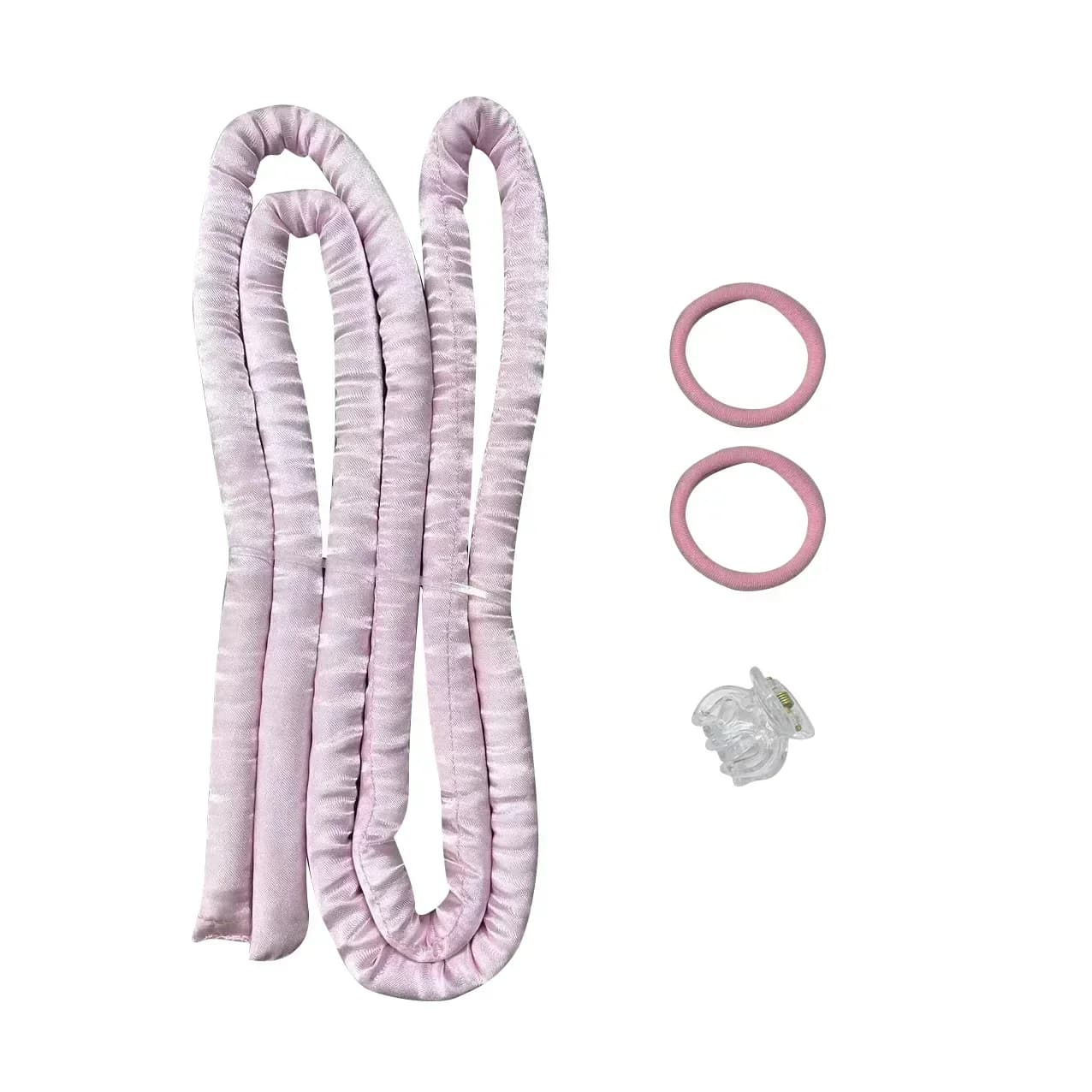 Tige à friser sans chaleur, bandeau, bigoudis doux, sans rouleaux chauffants, boucles en soie paress